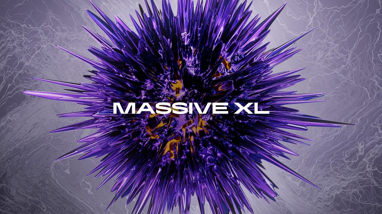 Massive XL artwork showing a purple spiked sphere next to the Massive XL name.